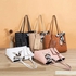 Fashion Handbag Pink Underarm Bag Handbag Stylish Commuter Bag Shoulder Bag Silk Scarf Bag Women's Bag Tote Bag For Women A Gift