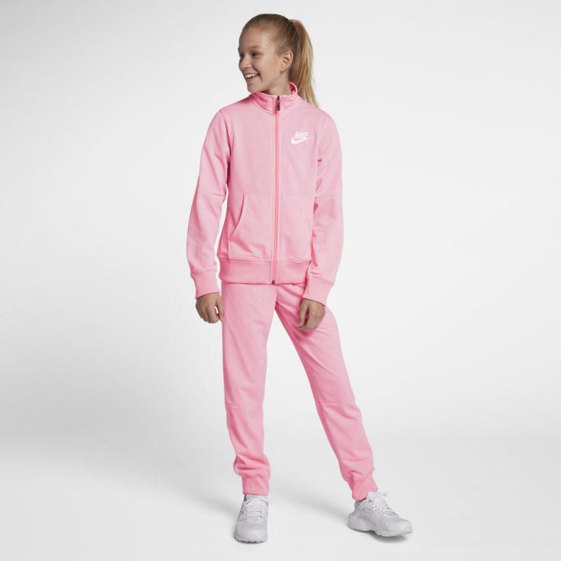 Nike Sportswear Older Kids'(Girls') Tracksuit - Pink price from nike in ...