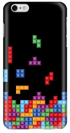 Premium Slim Snap Case Cover Gloss Finish for Apple iPhone 6 Plus/6s Plus TetrisBlack