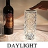 Night Light Crystal Table Lamp, Touch USB 3 Colors Diamond Table Lamp, Romantic Date Lighting Decor