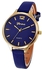 Geneva Geneva Women Faux Leather Analog Quartz Wrist Watch-Blue