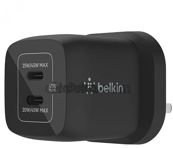 Belkin BoostCharge Pro Dual USB-C GaN Fast Wall Charger