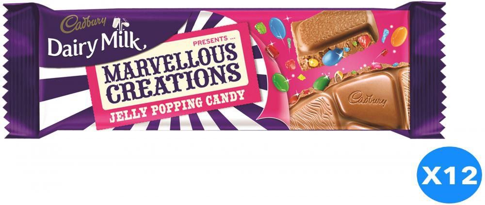 Cadbury Dairy Milk Marvelous Creations Jelly Popping Candy 38 Gm