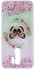 XIAOMI REDMI 9 - Transparent Silicone Case With Flowers And Butterflies Prints