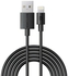 راف باور كابل USB-A إلى لايتنينج 2 متر أسود