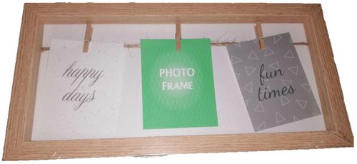 Peg Wooden Photo Frame, Homewares