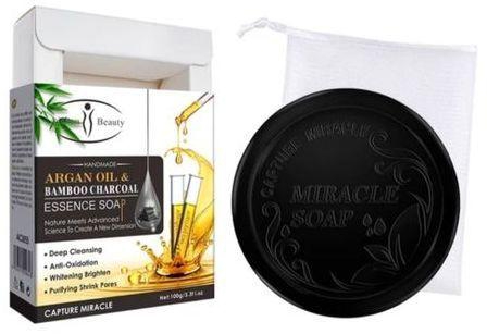 Aichun Beauty Argan Oil And Bamboo Charcoal Essence SOAP