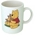 Winnie The Pooh With Teddy Bear Ceramic Mug - Multicolor