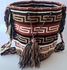 Wayuu Mochila Bag for Women Brown Large