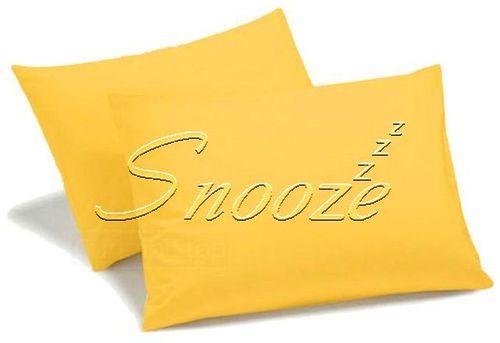 Snooze Pillowcases - 2 Pcs - Yellow