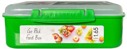 Plastema Go Pack Food Box Green
