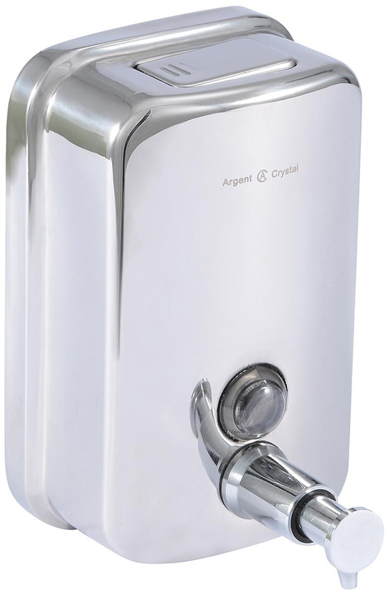 Argent Crystal Metal Bathroom Accessories Soap Dispenser 500ml 23901