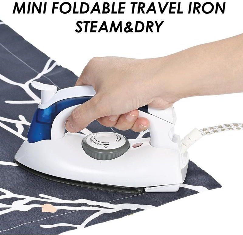 Gdeal Portable Foldable Iron Non Stick Iron Travel Iron Steam Iron Steamiron