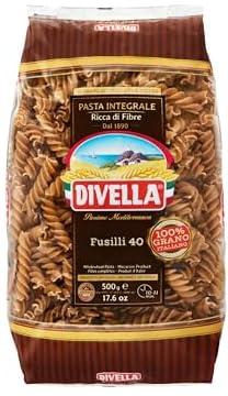 Divella Fusilli Integrali Pasta - 500 gm
