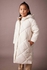 Defacto Girl Hooded Quilted Long Puffer Jacket