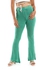 Kady Flare Fit Green Solid Pants