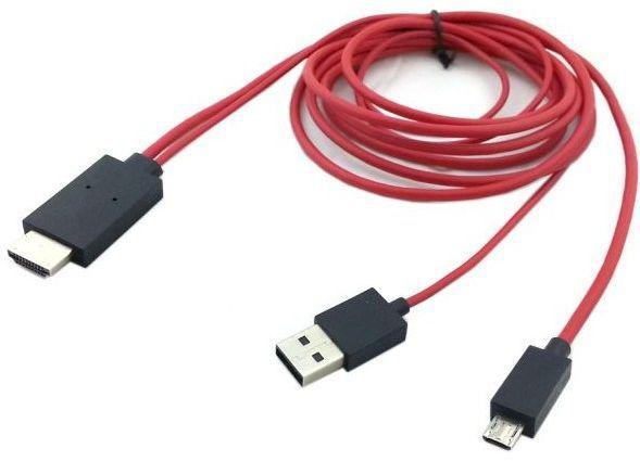 2M 1080P Samsung Galaxy S4 SIV S IV i9500 i9505 S3 I9300 Note 2 N7100 Micro USB MHL to HDMI Cable adapter HDTV