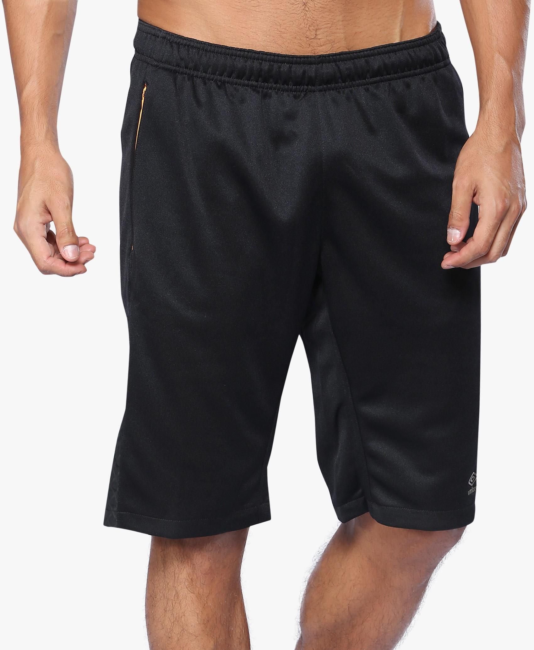 Black Medusae Long Knit Shorts