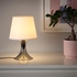 LAMPAN Table lamp - dark grey/white 29 cm