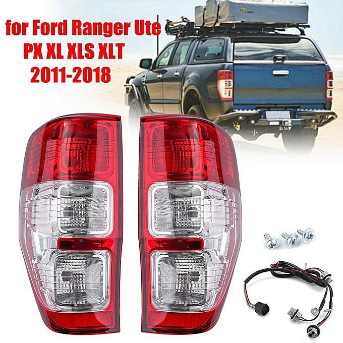 Pair Left/&Right Rear Tail Lights Lamps For Ford Ranger Ute PX XL XLS XLT 11-18