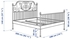 LEIRVIK Bed frame, white, 180x200 cm - IKEA