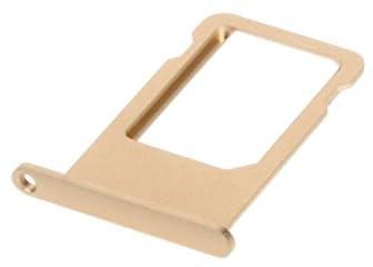 Movilstore - Microsim SIM tray, compatible with Apple iPhone 6S, golden