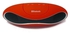 Bluetooth Speaker Wireless Speaker with FM Radio SD Line In AUX & Mic - RED