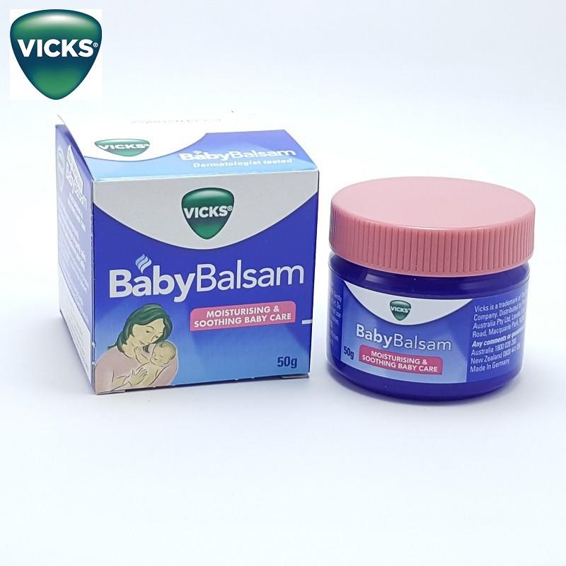 Vicks Baby Balsam 50g (Moisturing &amp; Soothing Baby Care)
