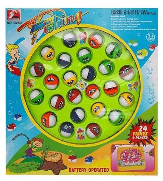 Fishing Game - 24 Fishes - 4 Players