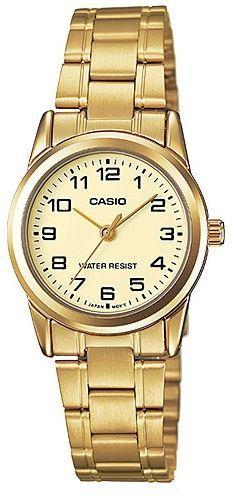 Casio CASIO Watch LTP-V001G-9B For women Analog, Water Resistant,Casual