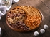 Get Natural Callus Wood round snack plate, 2 eyes, 30 cm - Brown with best offers | Raneen.com