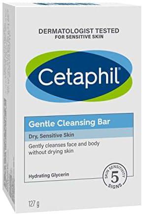 Cetaphil Gentle Cleansing Bar, Hypoallergenic, 4.5 Ounce