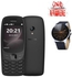 Nokia 6310 (2021), 2.8" display,Dual Sim, FM Radio MP3 Player-Black+ QUALITY GIFT