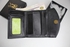 Bamm Women's Leaf Leather Card Holder Purse Zipper Buckle Clutch Wallet