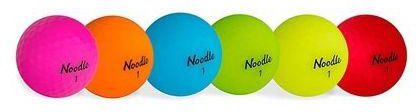 TaylorMade Noodle Neon Matte Multi (Single Ball)