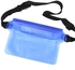 YF220-150 Waterproof Snowproof Dirtproof Sandproof PVC Pouch Bag Blue