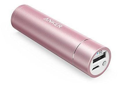 Anker PowerCore+ Mini 3350mAh Premium Aluminum Portable Charge, Pink