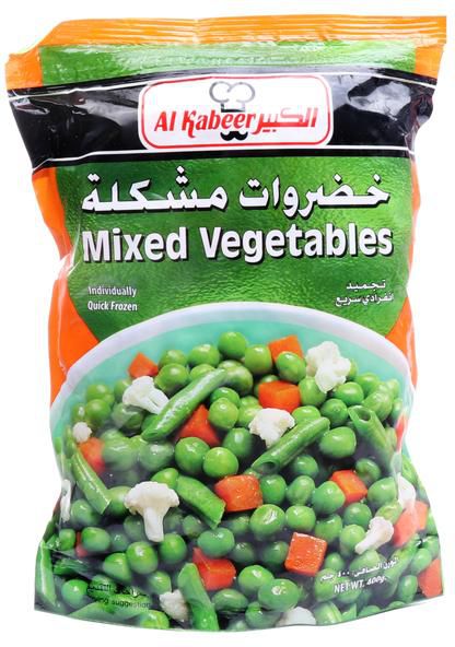 Al Kabeer Frozen Mixed Vegetables 400g