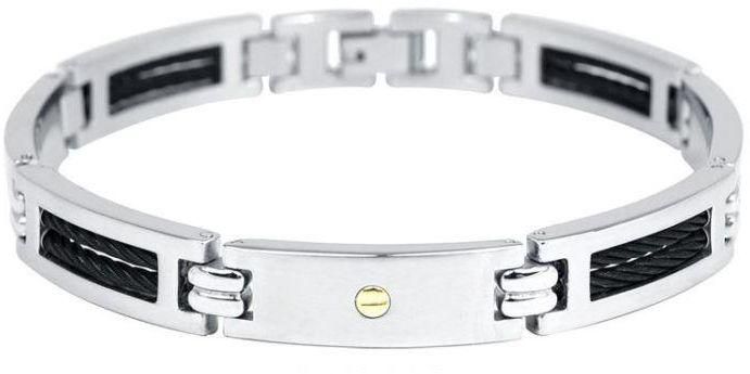 Phebus Bracelet for Men , Stainless Steel , 34-0108