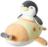 Miniso Travel Series Penguin Airplane Plush Toy - Black