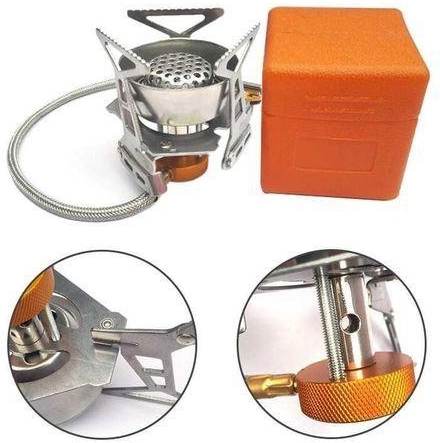 Universal Windproof Camping Stove Burner Outdoor Mini Portable Heating Stove Ignition