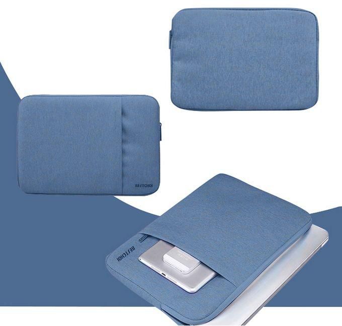 Generic Laptop Sleeve For Macbook Pro Air 13 12 Case Cover Women Men Solid Waterproof 13.3 15.6 Inch Laptop Bag For Mac Book Pro 15 Case( For Macbook Air 13)(Navy Blue Sleeve)