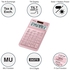 Casio Premium Stylish Calculator Pink JW-200SC-PK-N-DP