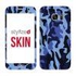 Stylizedd Premium Vinyl Skin Decal Body Wrap for Samsung Galaxy S7 - Camouflage Mini Blue Urban