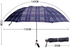 Fashion Foldable Water Proof Checked Umbrella