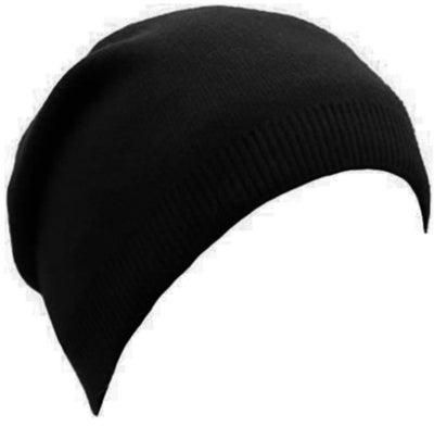قبعة ازياء جميلة للشتاء حماية الاذن للرجال و النساء لون اسود أسود