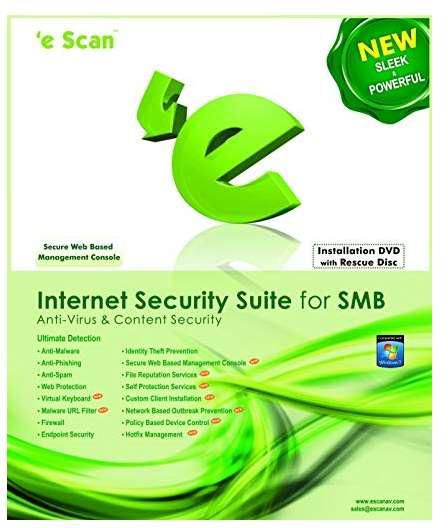 Escan 10 user Internet Security Suite for SMB Kit
