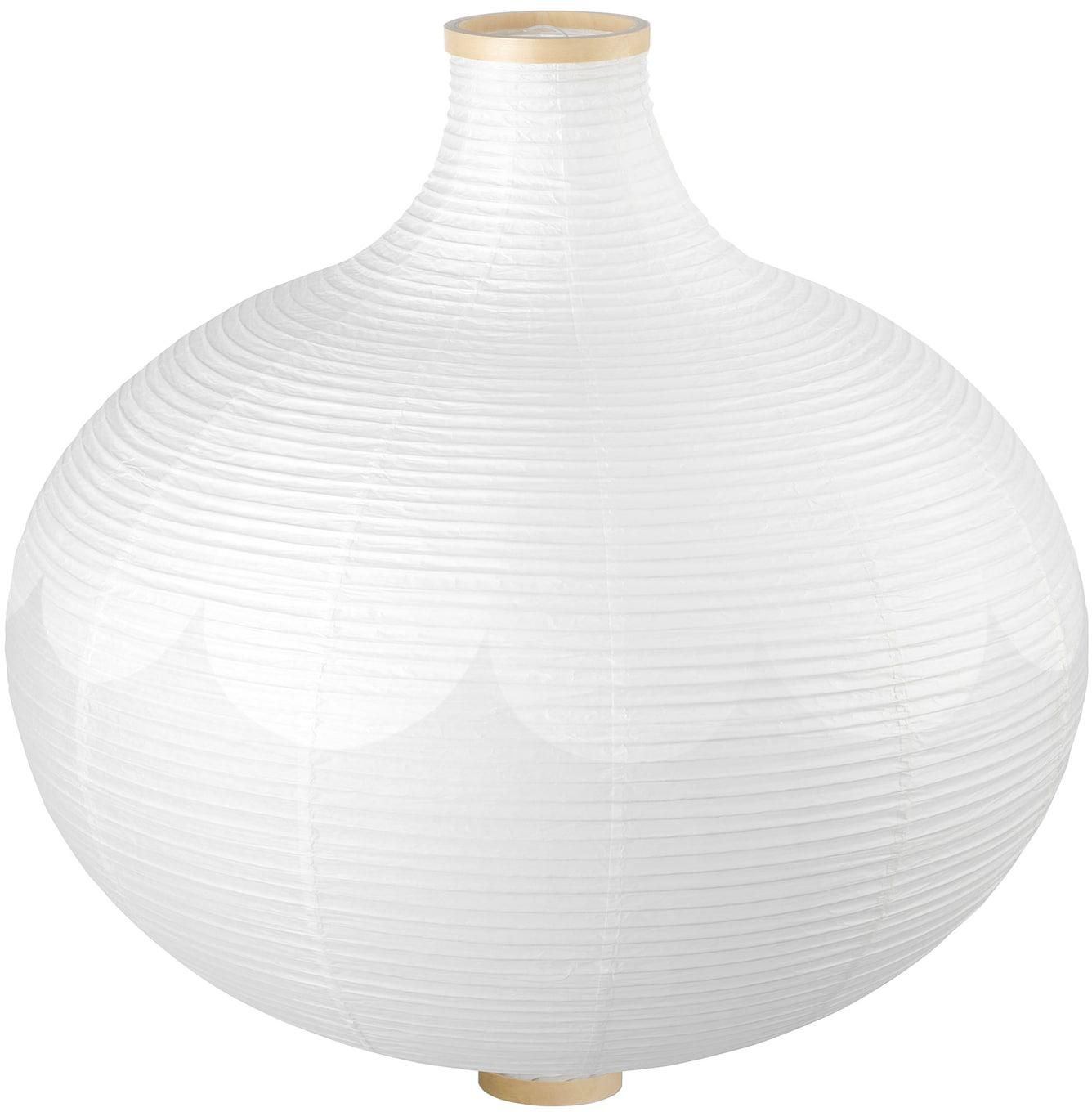 RISBYN Pendant lamp shade - onion shape/white 57 cm