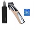 Kemei Hair Trimmer and Clipper with Nose and Ear Trimmer, Gold - KM-5018, with Gift Bag