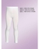 Stretch Opaque Leggings For Girls - WHITE